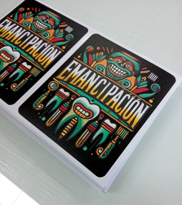 Stickers en Vinil Laminado Mate: La Clave para una Marca Inolvidable