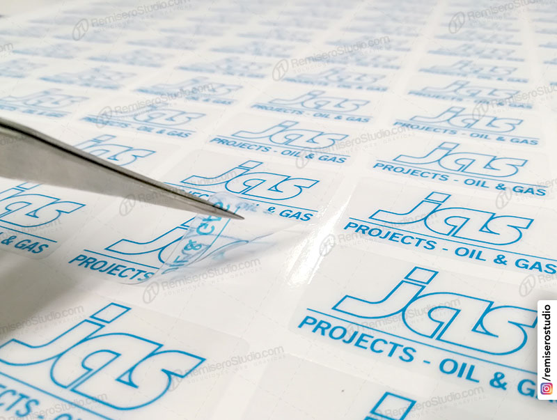 Stickers transparentes en vinil adhesivo para cascos de seguridad