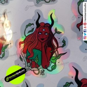 Stickers Holograficos Personalizados impresos en alta calidad
