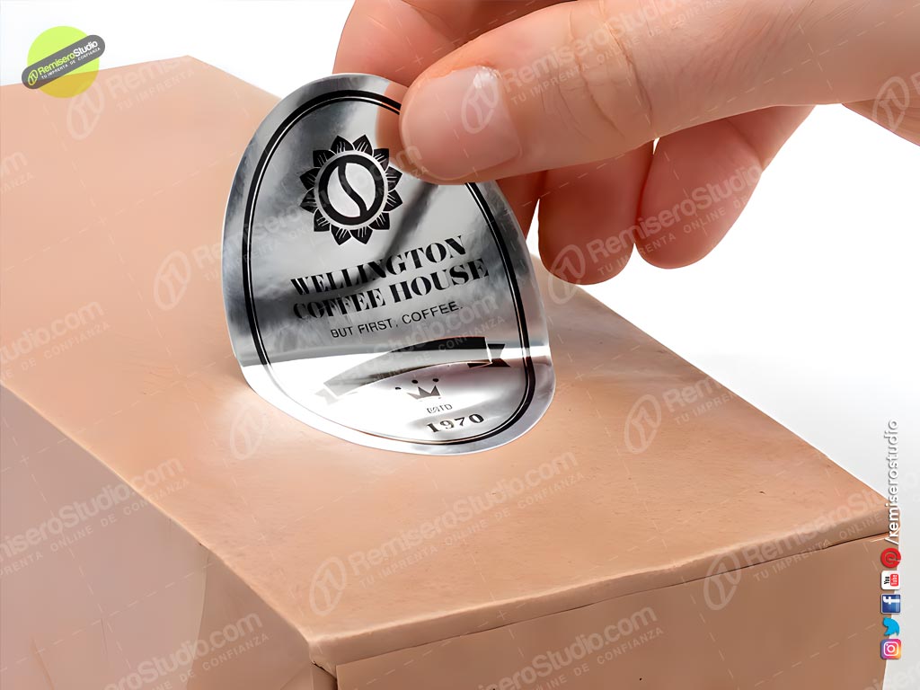 Stickers Metalizados: Vinil Plata Espejo para Marcas Premium